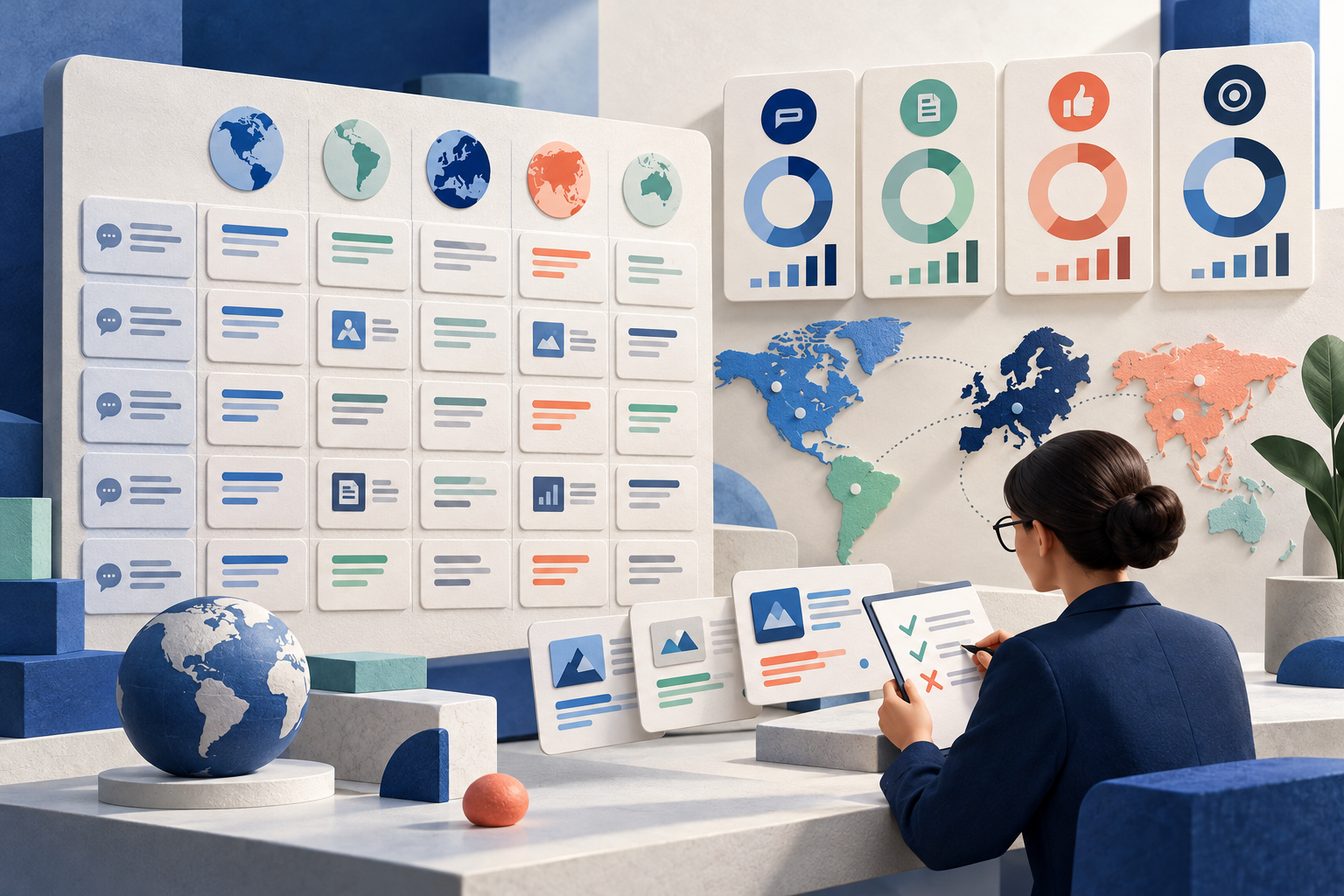 GEO cohort report separating mentions, citations, recommendations and accuracy review